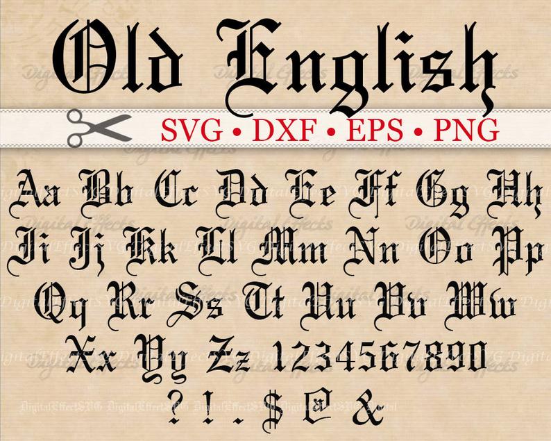 Free old english font download